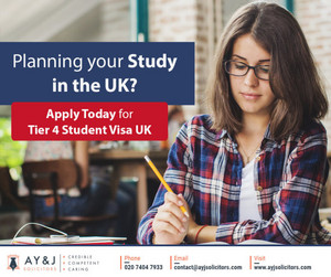  Visa for Study in UK