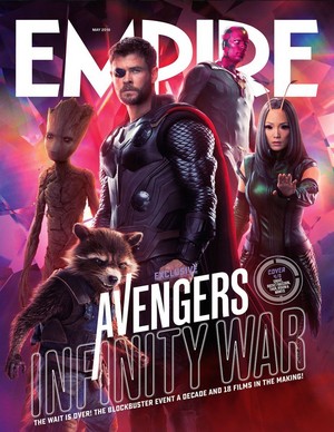  Avengers Infinity War Empire magazine cover