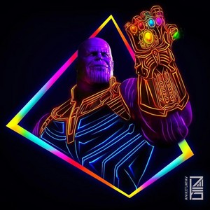  Avengers Infinity War character प्रशंसक art