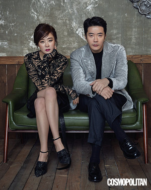 Choi Kang Hee and Kwon Sang Woo Cosmopolitan Magazine February Issue 18