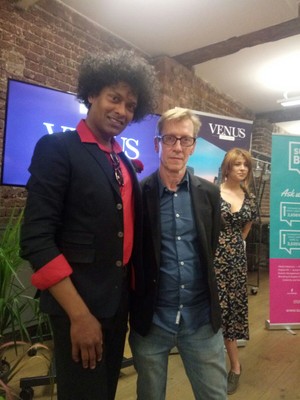 Emmanuel Ray and Simon Moore at Venus Awards Launch, Lush Studio, London Soho