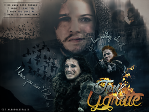  Jon/Ygritte پیپر وال - I Know Some Things