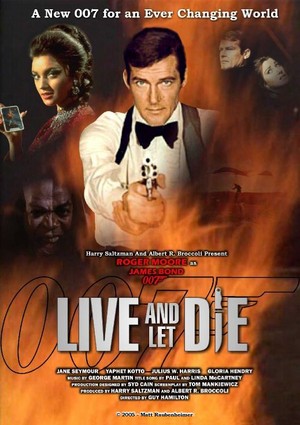Live And Let Die Movie Poster 