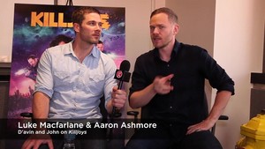  Luke Macfarlane & Aaron Ashmore: Killjoys season 2