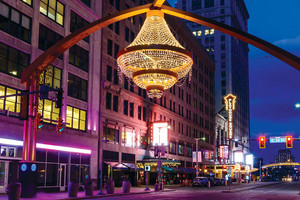  Playhouse Square Outdoor Chandelier
