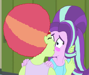  Starlight Glimmer with Afro cây Hugger