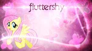 fluttershy wallpaper by froyoshark d5fnhmu