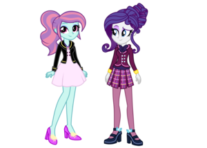 wondercolt sunny flare and shadowbolt rarity by mixiepie d9oeou1