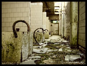  Abandoned sanatorium in Baldone, Latvia