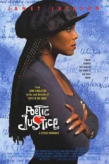  Movie Poster 1993 Film, Poetic Justice