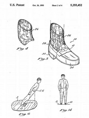  Patent Smooth Criminal Anti-Gravity Shoes