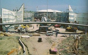  1966 Construction Of New Tommorowland