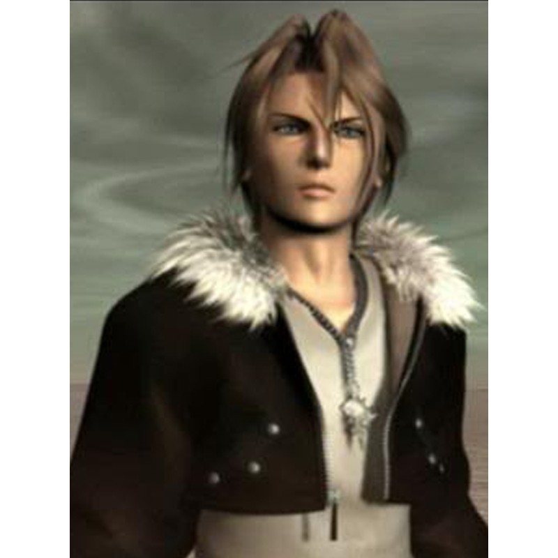 Photo of Final Fantasy VIII Squall Leonhart Fur Jacket 800x800 for fans of Squall...