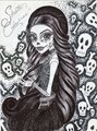 Iconic Skelita Calaveras - monster-high fan art