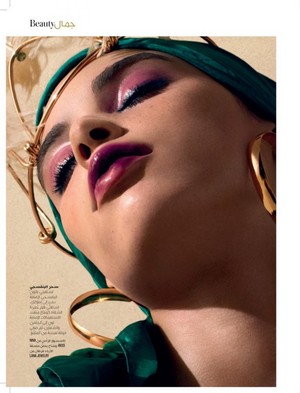  Khadijha Red Thunder for Vogue Arabia [March 2018]