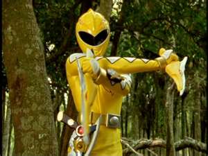  Kira Morphed As The Yellow Dino Ranger