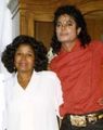 Michael And His Mother, Katherine  - michael-jackson photo