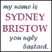 My Name Is Sydney Bristow - alias icon