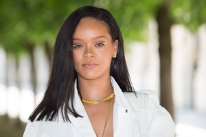 Rihanna at the Louis Vuitton Menswear Fashion Show 2018