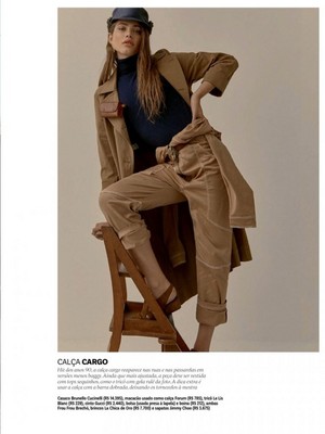 Transgender model Valentina Sampaio for Vogue Brazil [March 2018]