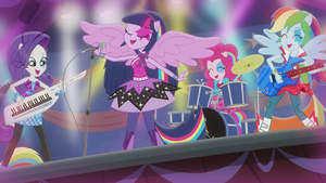 Twilight and friends rocking out EG2