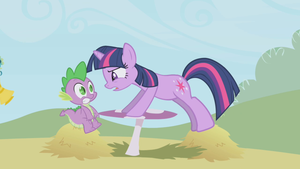  Twilight snaps at Spike S1E03