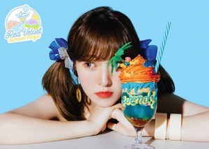 Wendy's teaser image for 'Power Up' (Blue Ver.)