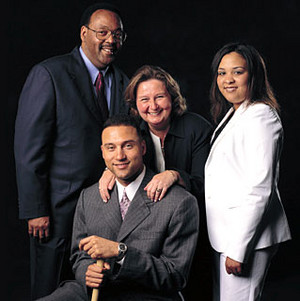  Derek Jeter And His Family