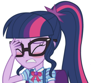 mlp equestria girls series sci twi face palm by thebarsection dbsxf8j cutiepie19 41090371 500 454
