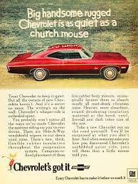  A Vintage Promo Ad For Cheverolet
