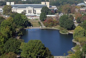  Aerial View Of Cleveland Museum Of Art