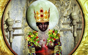  Ancient Igbo African Goddess Moor Canaanite Igbo Named After Europe Europa Iruopa Iruonwa Moon Face
