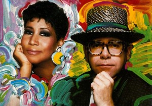  Aretha Franklin And Elton John