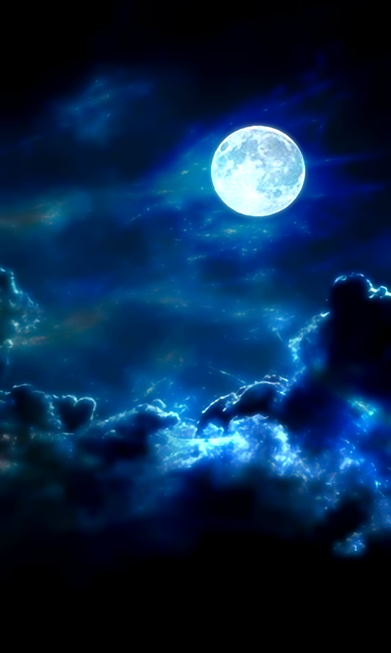 Beautiful Moonlight Background - Random Photo (41545340 ...
