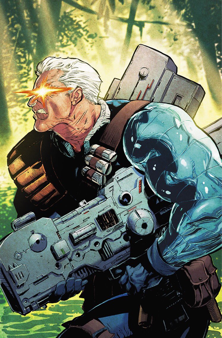 Cable 155 Variant Textless Cable Marvel Comics Photo