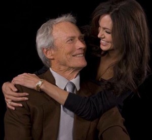  Clint Eastwood and Angelina Jolie
