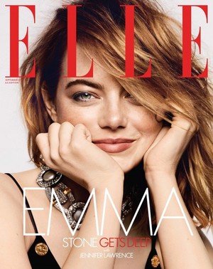  Emma in Elle September 2018