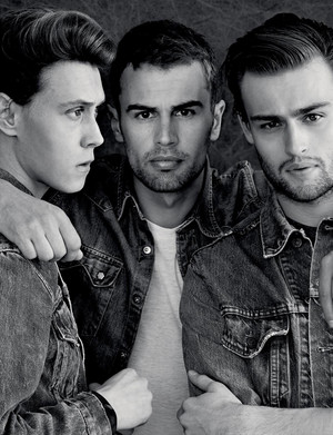  George MacKay, Theo James and Douglas Booth - GQ Style Photoshoot - 2014