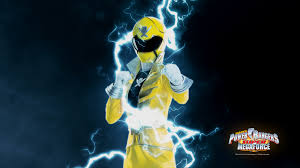  Gia Morphed As The Yellow Megaforce Ranger