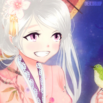 Icon #5 - Kimono Girl