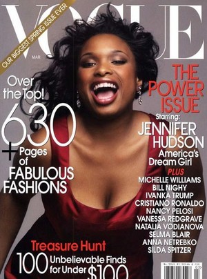  Jennifer Hudson On Cover Of Vogue