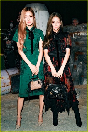 Jisoo and Rosé Attend COACH Show at NYFW