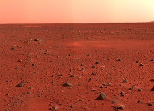  Mars red surface