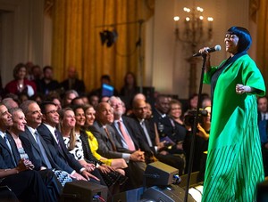  Patti LaBelle Performing At The White House