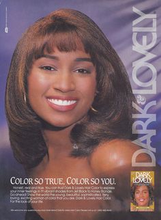 Promo Ad For Dark And Lovely Hair Color 