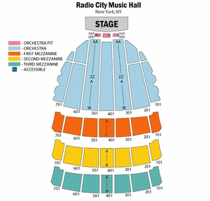  Radio Music Hall Seating Chart