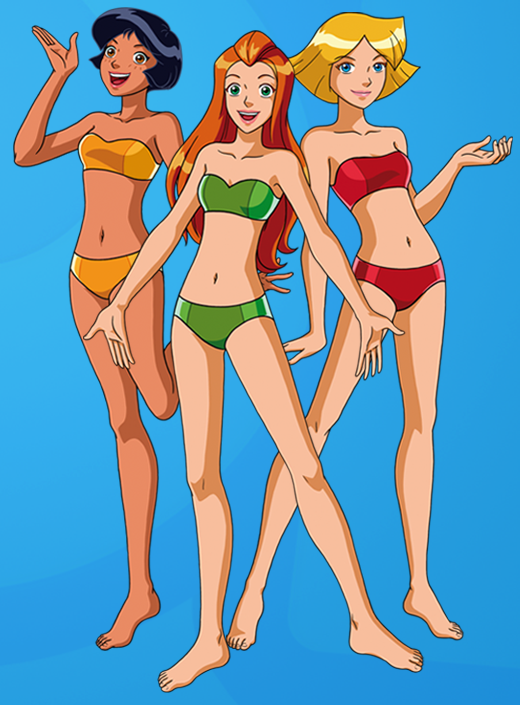 Sam, Alex e Clover in bikini - Alex,Sam and Clover Photo (41531275) - Fanpop