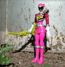 Shelby Morphed As The Pink Dino Charge Ranger