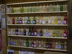  Vintage Antique Soda Bottles