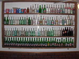  Vintage Antique Soda Bottles